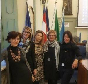 Milù Allegra, Elena Foti, Michela Leoni, Marzia Vicenzi e Monia Mazza